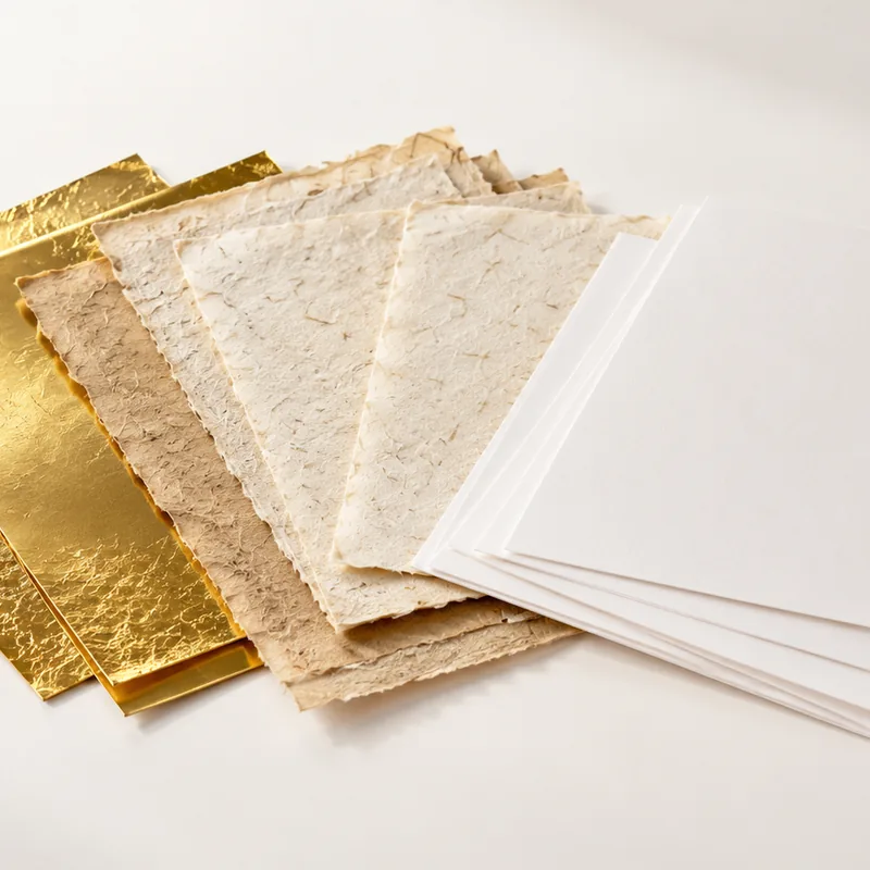 Illustrative print & creative paper samples