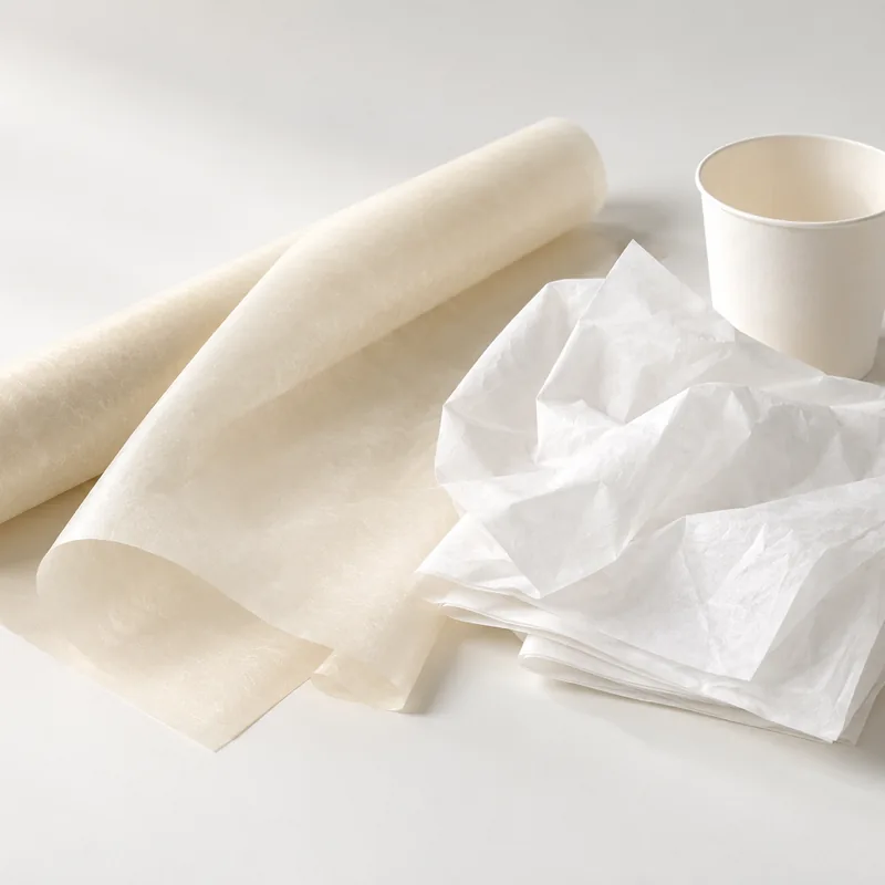 Illustrative wrapping & foodservice paper samples
